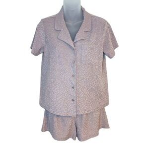 Como Sleep Women's Pink Pajama Set Size Small